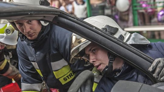 Dzień Dziecka w Rymanowie Zdroju: Pokazy strażackie