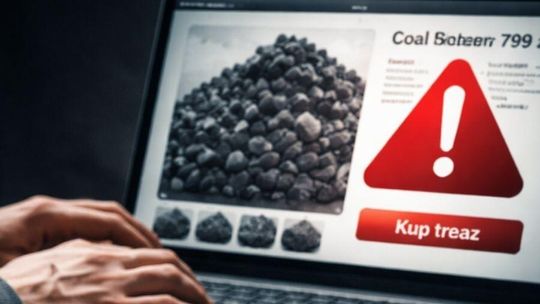 Fałszywe sklepy z węglem wyłudzają tysiące złotych