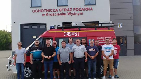 Ford Transit z OSP Krościenko Wyżne trafił do OSP Czekaj