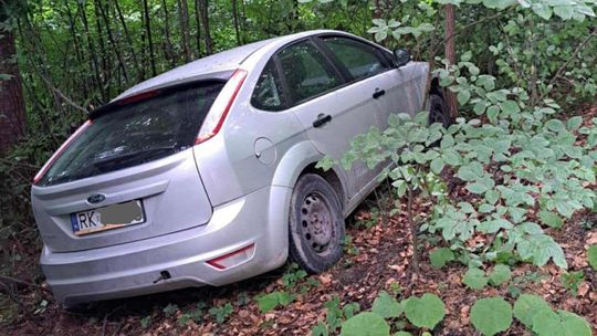 Ford w rowie na DW991