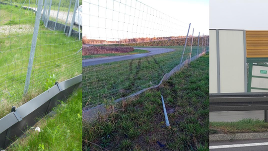 GDDKiA alarmuje: otwieranie bram awaryjnych na autostradach i ekspresówkach grozi surowymi karami