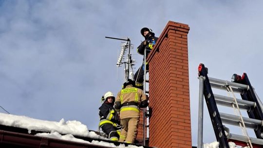? Głębokie: Pożar sadzy na plebanii