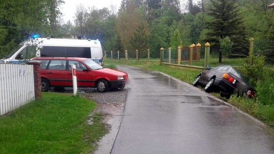 GŁOWIENKA: Pijany kierowca sprawcą kolizji