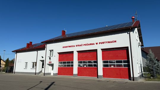 Zmodernizowano remizy w Pustynach i Krościenku Wyżnym Zmodernizowano remizy w Pustynach i Krościenku Wyżnym