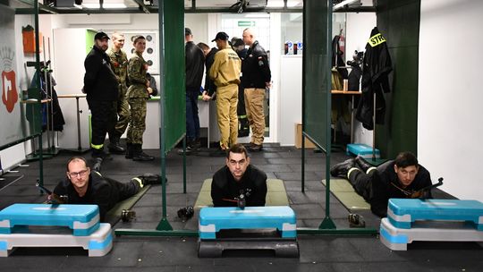 Gminne Zawody Strzeleckie Strażaków w Rymanowie
