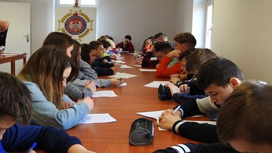 Gminny Etap Ogólnopolskiego Turnieju Wiedzy Pożarniczej w Dworze Szeptyckich w Korczynie