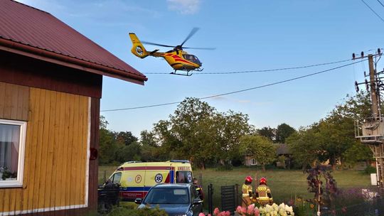 Groźny wypadek rowerzystów. 12-latek w ciężkim stanie