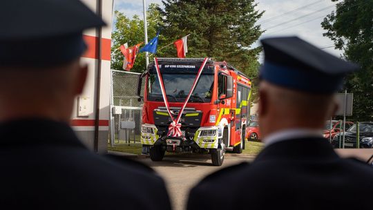Historyczna chwila dla OSP Szczepańcowa. MAN "Kaziu" oficjalnie przekazany strażakom