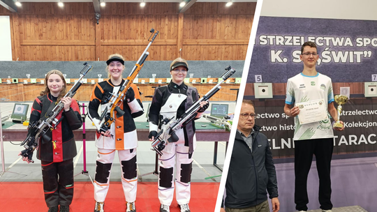 Husaria Krosno z dwoma medalami. Złoto zdobył Jakub Ptaszyk, srebro Jolanta Śmietana