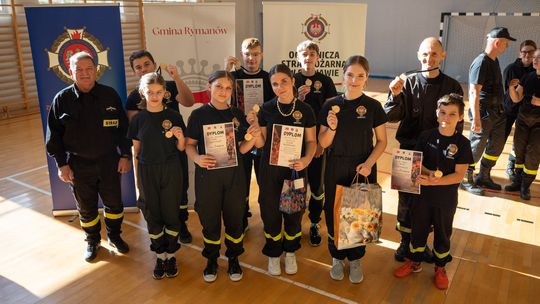 I Halowe Młodzieżowe Zawody Sportowo-Pożarnicze Gminy Rymanów