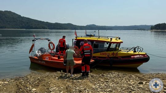 Intensywny tydzień nad Soliną. Interwencje, wypadki i apel
