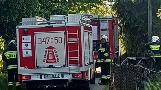 ? Interwencja strażaków w Lubatowej
