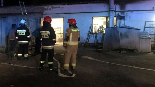 IWONICZ: Wybuch i pożar w jednym z zakładów