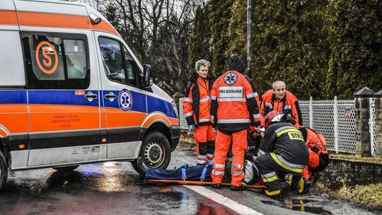 Iwonicz: Zderzenie trzech samochodów