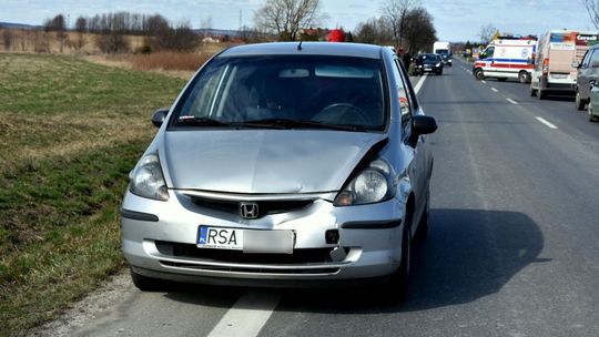 Iwonicz: Zderzenie trzech samochodów na DK28