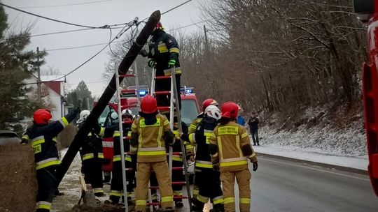? Iwonicz-Zdrój. Starszy mężczyzna samochodem wjechał w słup i ogrodzenie