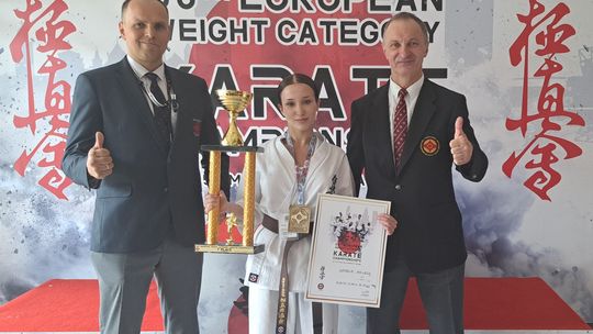 Izabela Mielech wywalczyła Mistrzostwo Europy Karate Kyokushin
