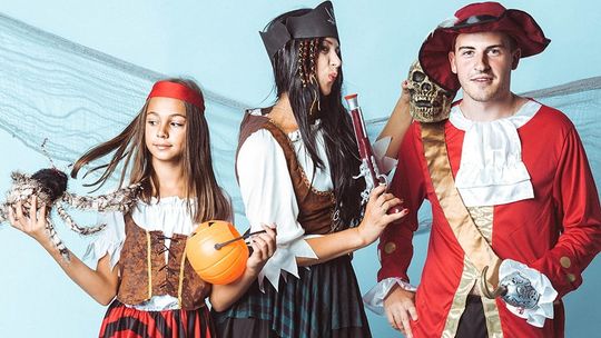 Strój PIRATKI dla dziewczynki