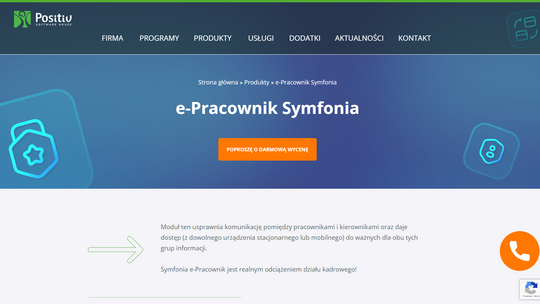 Jakie są główne funkcje Symfonii e-Pracownik?