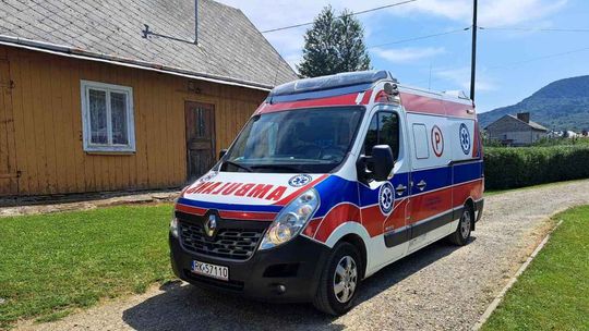 Jasionka. Kobieta wpadła do potoku