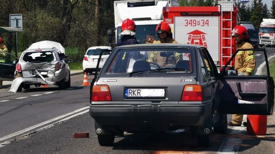 ? Jaszczew: Polonezem najechał na tył opla