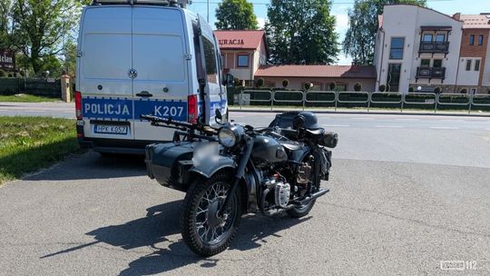 Jechał motocyklem po alkoholu. Stracił prawo jazdy podczas kontroli