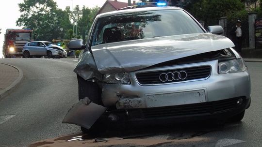 Jedlicze: Jedna osoba ranna w zderzeniu Alfa Romeo i Audi