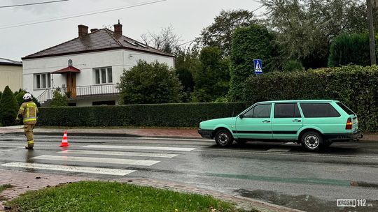 Jedlicze. Potrącenie pieszej na ul. Brzozowej