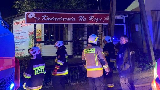 ? Jedlicze: Strażacy wezwani do pożaru kwiaciarni