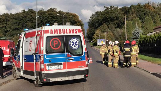 Jedlicze. Zderzenie rowerzystki z samochodem [AKTUALIZACJA]