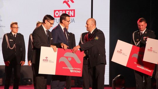 Jednostki OSP z terenu powiatu dofinansowane przez PKN Orlen