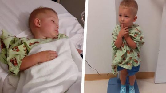 Jedyną nadzieją dla 4-letniego Antka z Wietrzna jest operacja w Chicago