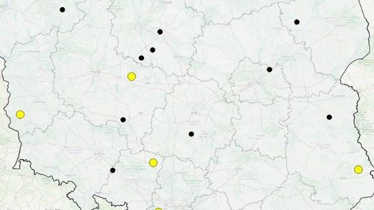 Jeździj bezpiecznie, by nie znaleźć się na tej mapie