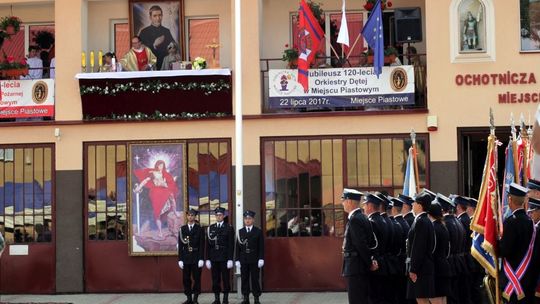 Jubileusz 125-lecia Ochotniczej Straży Pożarnej w Miejscu Piastowym oraz 120-lecie Orkiestry Dętej