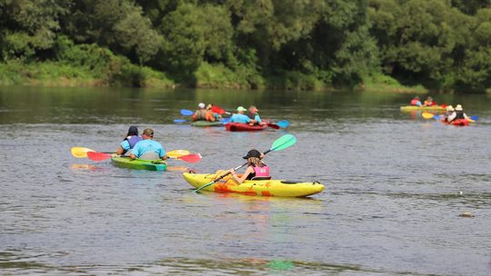 Jubileuszowa edycja Ogólnopolskiego Spływu Kajakowego "Błękitną Wstęga Sanu"