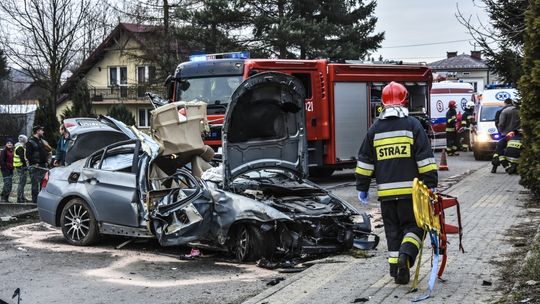 Kierowca i pasażerki feralnego BMW byli pod wpływem alkoholu