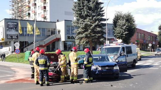 Kierująca Fiatem wymusiła pierwszeństwo na kierującej Toyotą