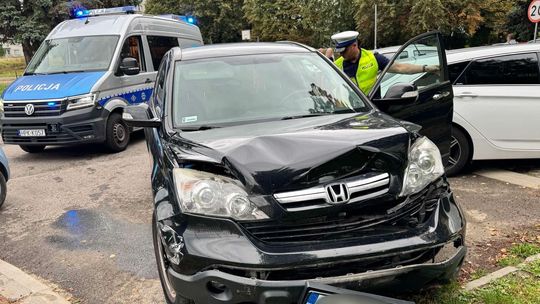 Pijana wjechała w kilka samochodów