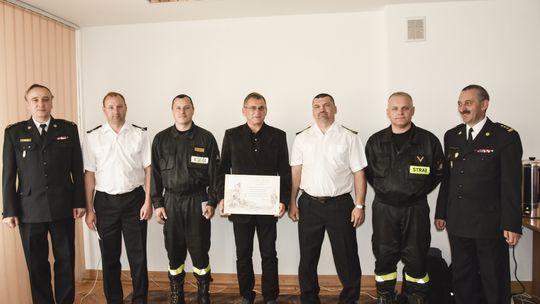 KM PSP Krosno: Wyróżniono zasłużonych strażaków