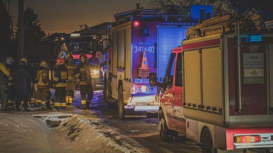 Kolejna interwencja służb na Maczka. Znów było czuć nieprzyjemny zapach