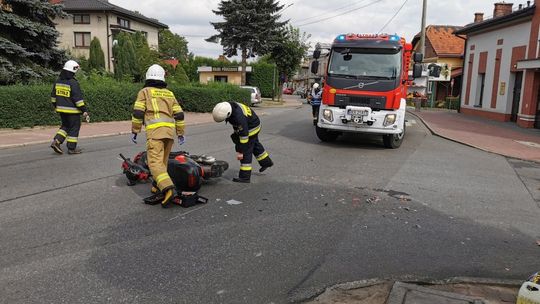 Kolejne zdarzenie z udziałem jednośladu. Tym razem w Jedliczu