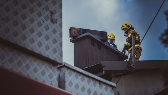 Kolejny pożar sadzy w kominie. Tym razem w Głojscach