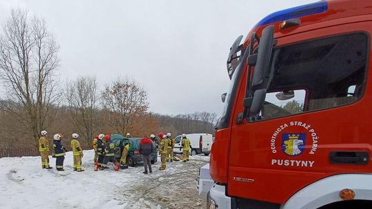 ? Kolejny pożar samochodu. Tym razem w Pustynach