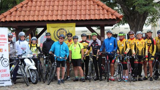 Kolejny rajd Honorowych Dawców Krwi i Szpiku Kostnego przejechał przez region