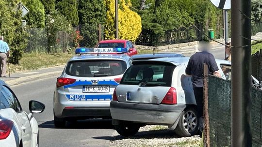 Kolizja na Północnej w Krościenku Wyżnym