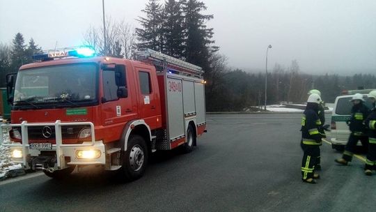 Kolizja samochodów na przejściu granicznym Barwinek - Vyšný Komárnik