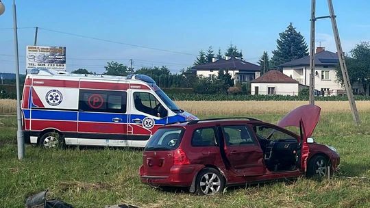 ? Kolizja w Pustynach przy ul. Dukielskiej