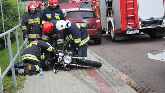 KOMBORNIA: Zderzenie Subaru i Kawasaki