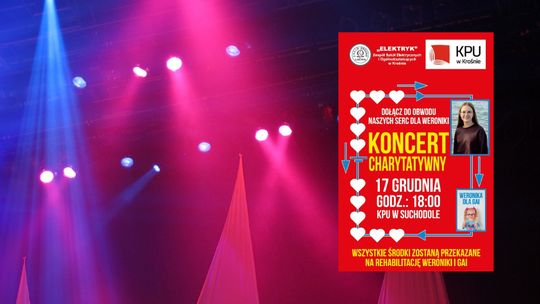 Koncert charytatywny dla Weroniki i Gai