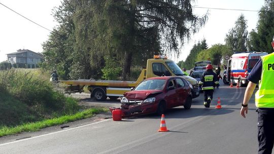 KORCZYNA: 35-latka spowodowała zderzenie trzech pojazdów